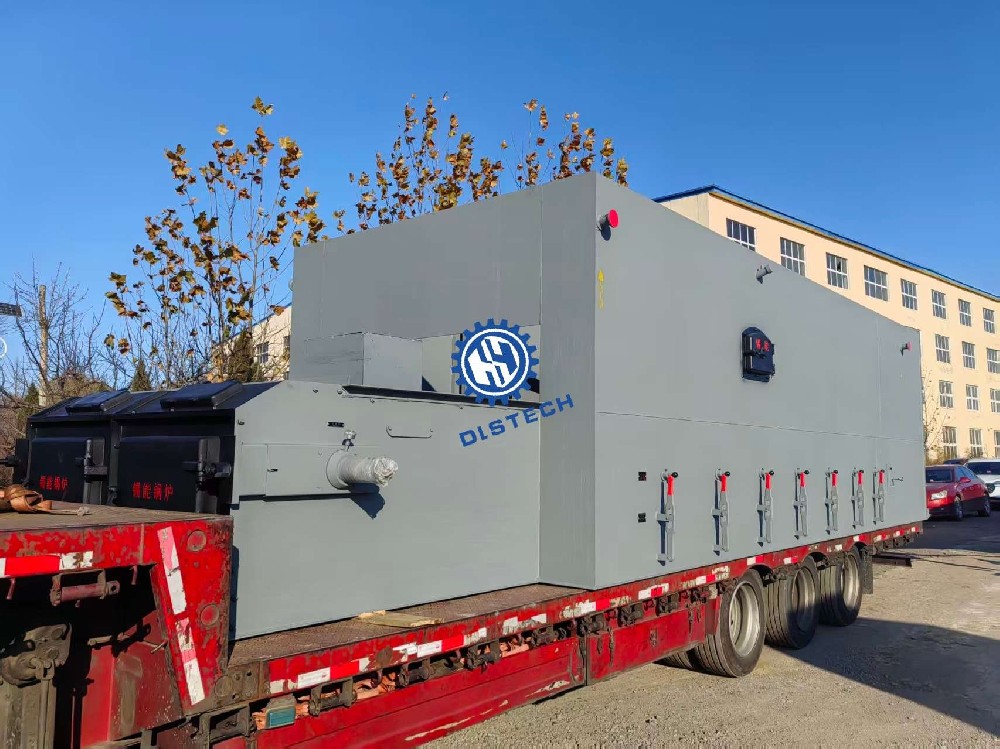 瓦房店炉排厂12吨小鳞片炉排发货