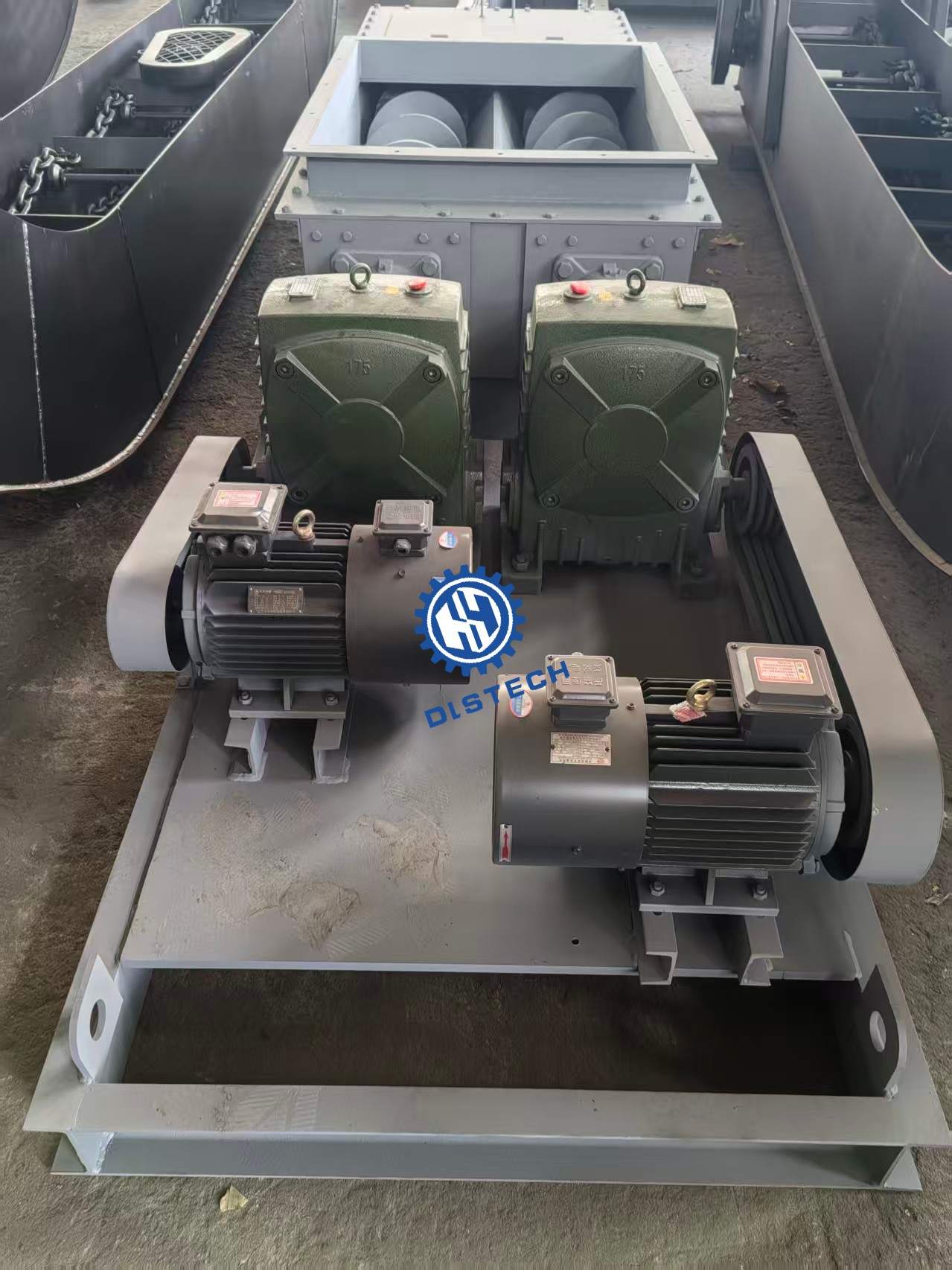 菌料 菌糠生物质双螺旋给料机2台发货 菌料 菌糠生物质双螺旋给料机2台发货