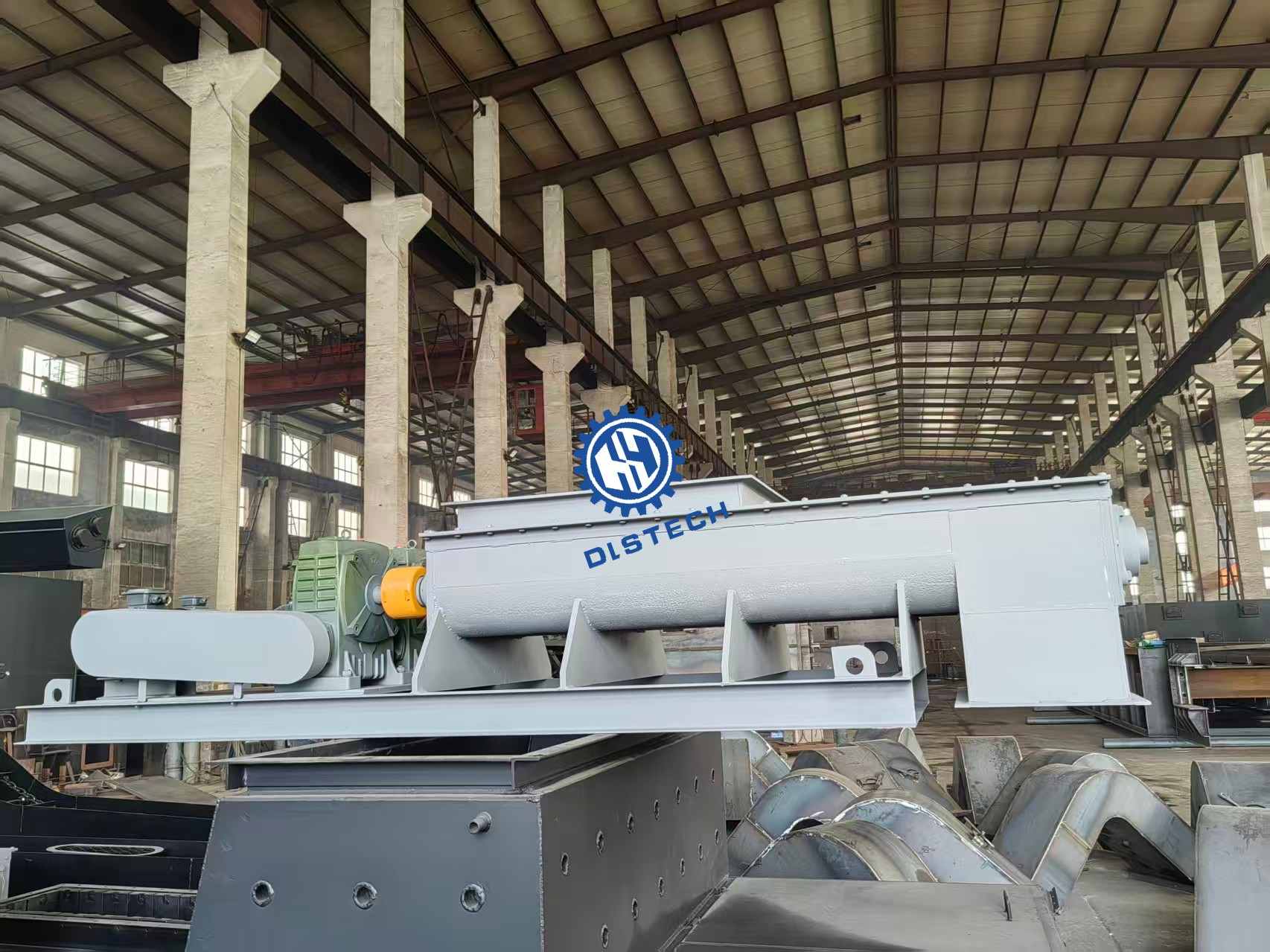 菌料 菌糠生物质双螺旋给料机2台发货 菌料 菌糠生物质双螺旋给料机2台发货